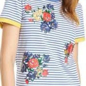 Tory Burch Tea Rose tee shirt extra small
